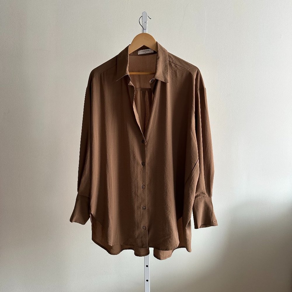 Commense Oversized Button Up Shirt